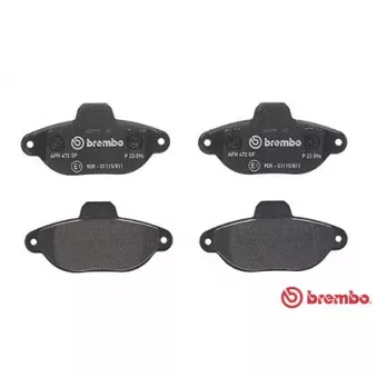 Jeu de 4 plaquettes de frein avant BREMBO P 23 096