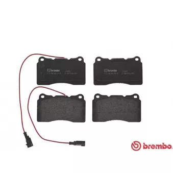 Jeu de 4 plaquettes de frein avant BREMBO P 23 098