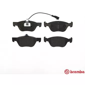 Jeu de 4 plaquettes de frein avant BREMBO P 23 112