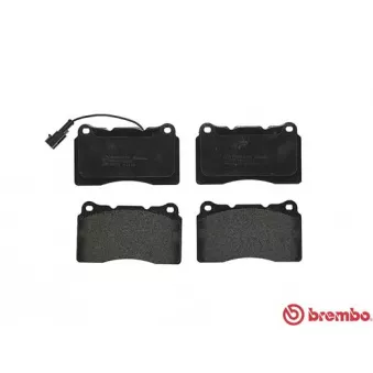 Jeu de 4 plaquettes de frein avant BREMBO P 23 115