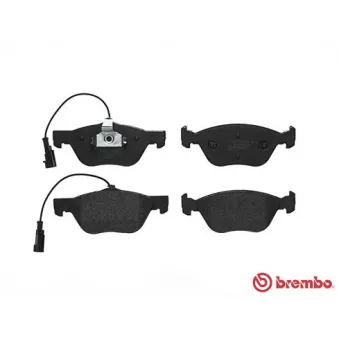 Jeu de 4 plaquettes de frein avant BREMBO P 23 116