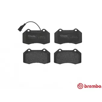 Jeu de 4 plaquettes de frein avant BREMBO