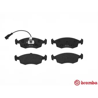 Jeu de 4 plaquettes de frein avant BREMBO P 23 121