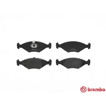 Jeu de 4 plaquettes de frein avant BREMBO P 23 124