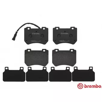 Jeu de 4 plaquettes de frein avant BREMBO