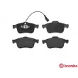 Jeu de 4 plaquettes de frein avant BREMBO P 23 130 - Visuel 1