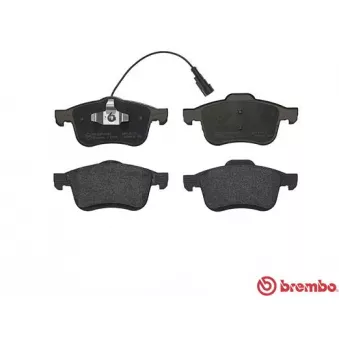 Jeu de 4 plaquettes de frein avant BREMBO P 23 130