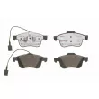 Jeu de 4 plaquettes de frein avant BREMBO P 23 132X - Visuel 1