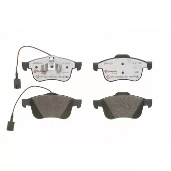 Jeu de 4 plaquettes de frein avant BREMBO P 23 132X