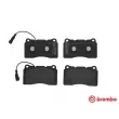 Jeu de 4 plaquettes de frein avant BREMBO P 23 134 - Visuel 1