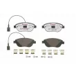 Jeu de 4 plaquettes de frein avant BREMBO P 23 137X - Visuel 1
