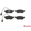 Jeu de 4 plaquettes de frein avant BREMBO P 23 138 - Visuel 1