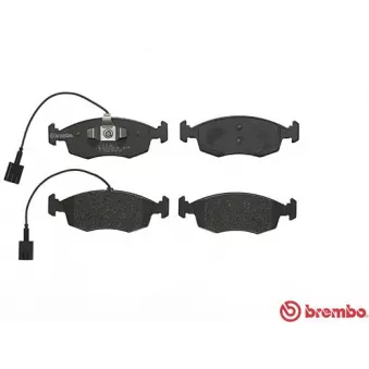Jeu de 4 plaquettes de frein avant BREMBO P 23 138
