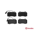 Jeu de 4 plaquettes de frein avant BREMBO P 23 139 - Visuel 1