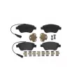 Jeu de 4 plaquettes de frein avant BREMBO P 23 141 - Visuel 1