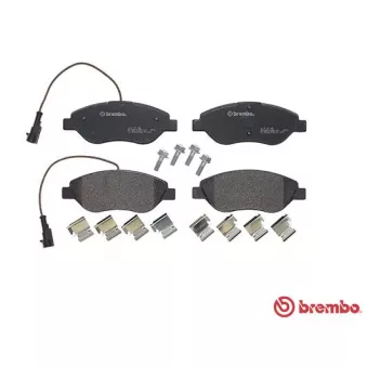 Jeu de 4 plaquettes de frein avant BREMBO P 23 145