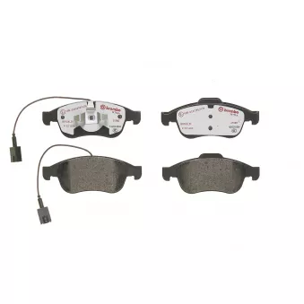 Jeu de 4 plaquettes de frein avant BREMBO P 23 148X