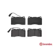 Jeu de 4 plaquettes de frein avant BREMBO P 23 154 - Visuel 1