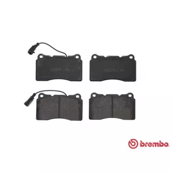 Jeu de 4 plaquettes de frein avant BREMBO P 23 154