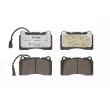 Jeu de 4 plaquettes de frein avant BREMBO P 23 154X - Visuel 1