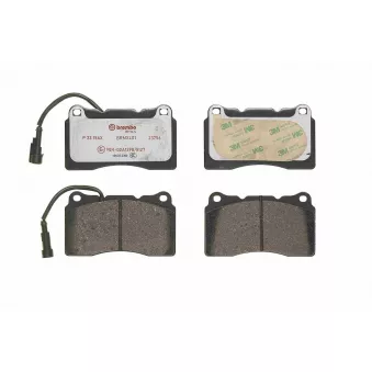 Jeu de 4 plaquettes de frein avant BREMBO P 23 154X