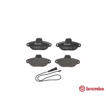 Jeu de 4 plaquettes de frein avant BREMBO P 23 160