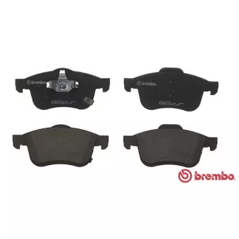 Jeu de 4 plaquettes de frein avant BREMBO