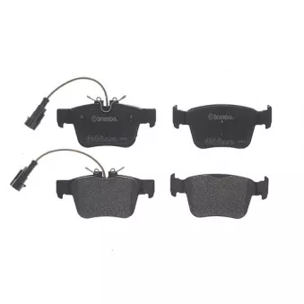 Jeu de 4 plaquettes de frein arrière BREMBO P 23 180