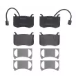 Jeu de 4 plaquettes de frein avant BREMBO P 23 183 - Visuel 1