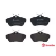 Jeu de 4 plaquettes de frein arrière BREMBO P 23 189 - Visuel 1