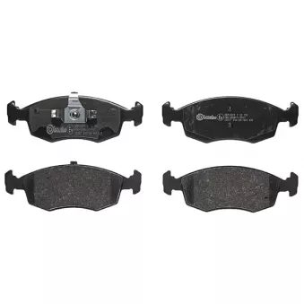 Jeu de 4 plaquettes de frein avant BREMBO P 23 192