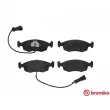 Jeu de 4 plaquettes de frein avant BREMBO P 24 007 - Visuel 1