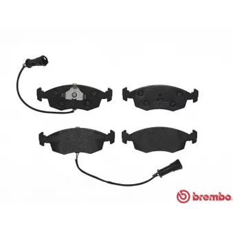 Jeu de 4 plaquettes de frein avant BREMBO P 24 007