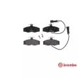 Jeu de 4 plaquettes de frein avant BREMBO P 24 014 - Visuel 1