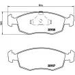 Jeu de 4 plaquettes de frein avant BREMBO P 24 019 - Visuel 2