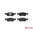 Jeu de 4 plaquettes de frein avant BREMBO P 24 019 - Visuel 1