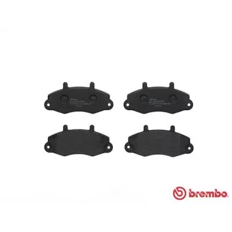 Jeu de 4 plaquettes de frein avant BREMBO P 24 032
