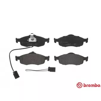 Jeu de 4 plaquettes de frein avant BREMBO P 24 034