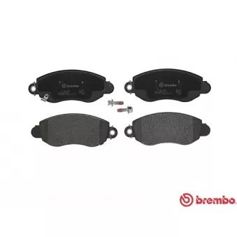 Jeu de 4 plaquettes de frein avant BREMBO P 24 052