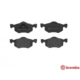 Jeu de 4 plaquettes de frein avant BREMBO P 24 056
