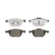 Jeu de 4 plaquettes de frein avant BREMBO P 24 061X - Visuel 1