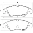 Jeu de 4 plaquettes de frein avant BREMBO P 24 074 - Visuel 2