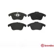 Jeu de 4 plaquettes de frein avant BREMBO P 24 076 - Visuel 1