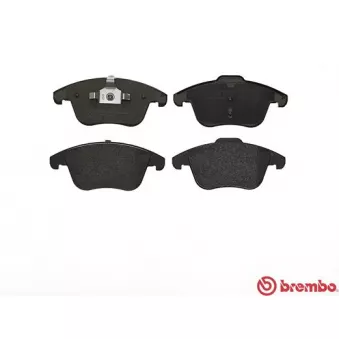 Jeu de 4 plaquettes de frein avant BREMBO P 24 076
