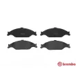 Jeu de 4 plaquettes de frein avant BREMBO P 24 082 - Visuel 1