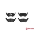 Jeu de 4 plaquettes de frein arrière BREMBO P 24 085 - Visuel 1