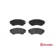 Jeu de 4 plaquettes de frein avant BREMBO P 24 086 - Visuel 1