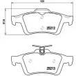 Jeu de 4 plaquettes de frein arrière BREMBO P 24 148 - Visuel 2