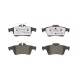 Jeu de 4 plaquettes de frein arrière BREMBO P 24 148X - Visuel 1