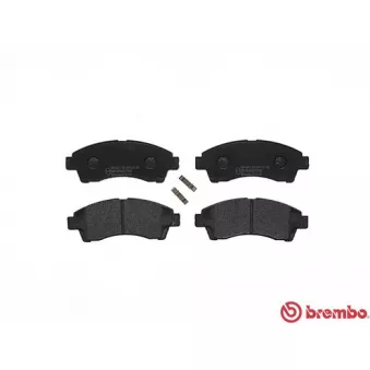 Jeu de 4 plaquettes de frein avant BREMBO P 24 149